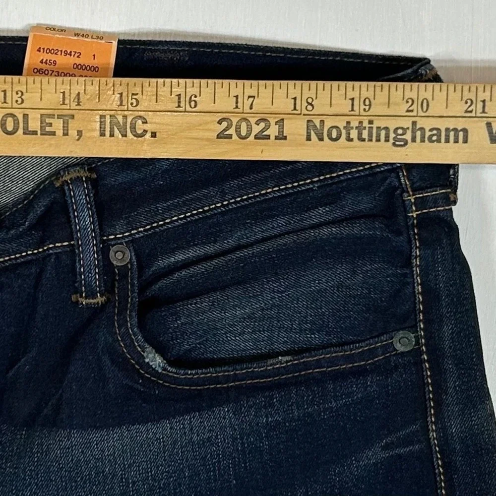 Levis 501 Original Fit Jeans Dark Wash Indigo 100% Cotton 40x30 005011883